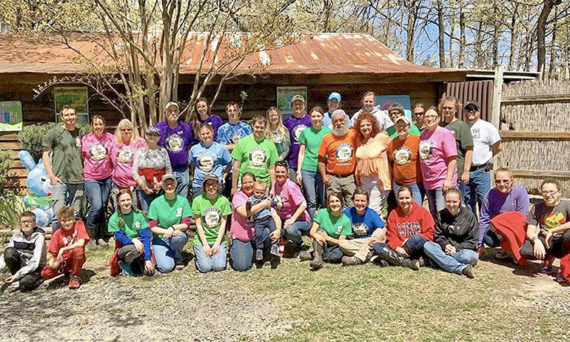 Tiger world volunteers