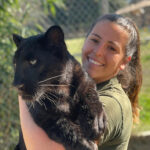Emily with Black Leopard